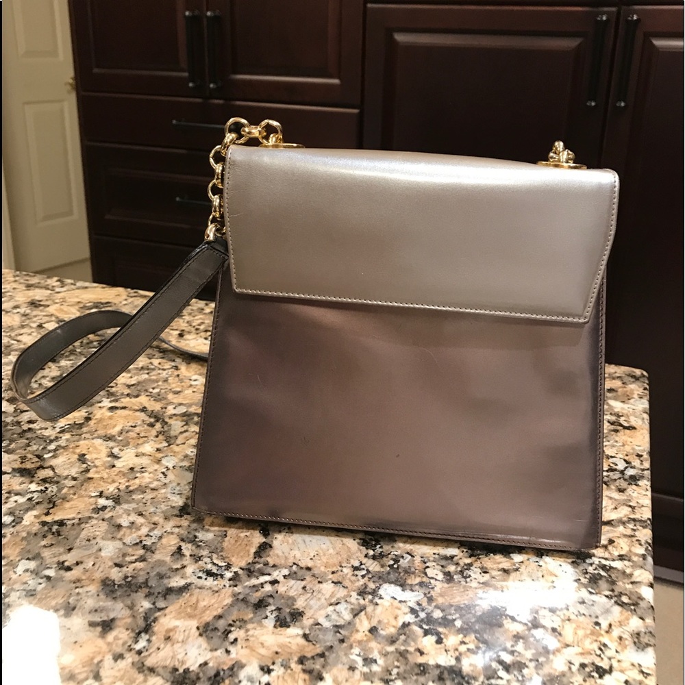 Ferragamo leather handbag